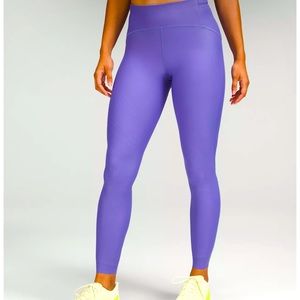 NEW Lululemon SenseKnit High-Rise Running Tight 28" In Charged Indigo